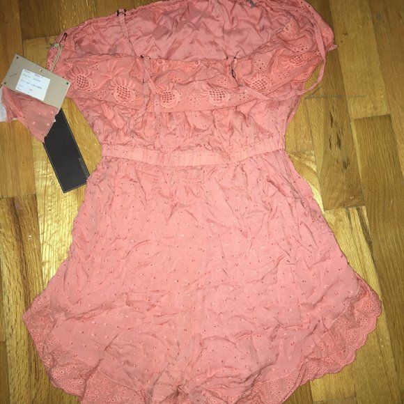 Coral 'Flora' Romper NWT - Picture 6 of 6